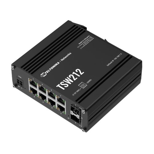 Switch công nghiệp Teltonika TSW212, 2 x SFP, 8x Gigabit Ethernet Ports