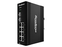 V-IS20G-4P-2S Switch Industrial Scodeno 4x 1GE PoE+, 2x 1G SFP